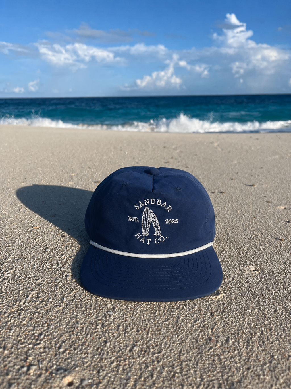 Sandbar Surfboard Hat - Navy Blue