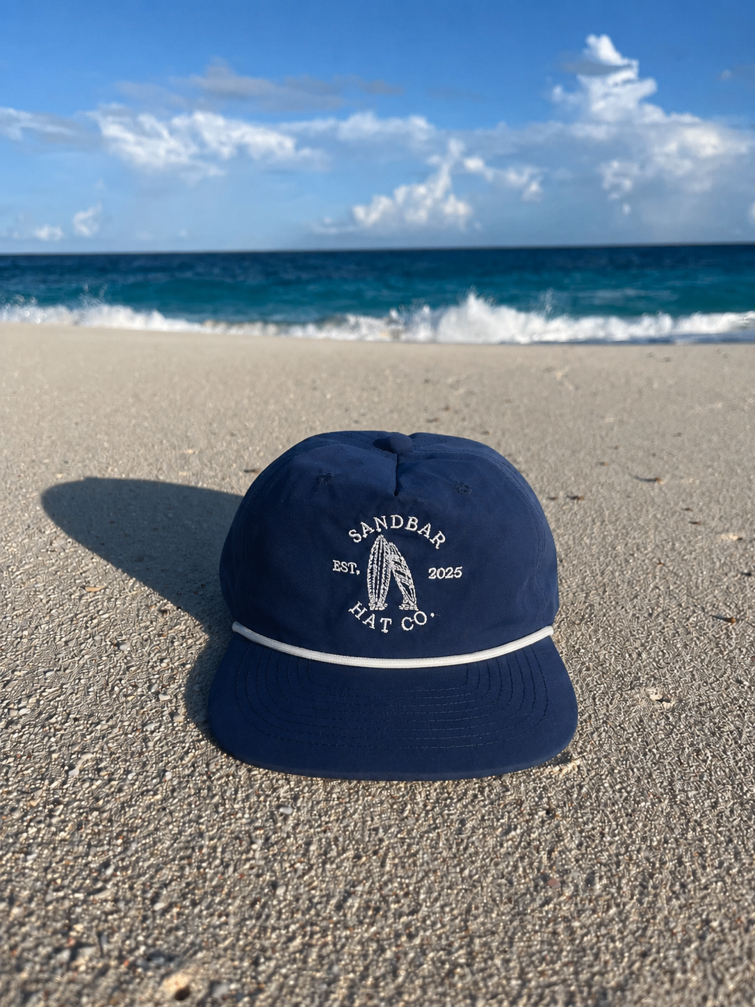 Sandbar Surfboard Hat - Navy Blue